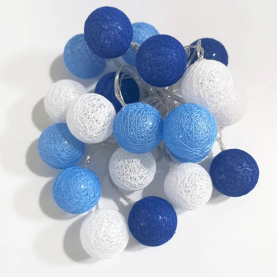 3M 20LED Bumbac Led String Lumini Decoratiuni de Crăciun Ghirlandă în aer liber Sărbători Nuntă Petrecere de Crăciun Decor de grădină cu zâne