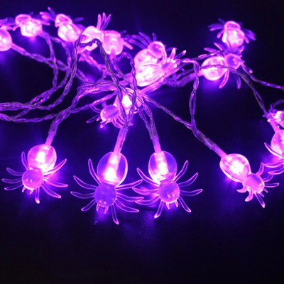 1.5m 10Led Dovleac de Halloween LED șir lumini fantomă schelete lilieci agățat felinar acasă petrecere festival decor ornamente de Crăciun