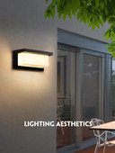 Lampă de perete cu led pentru exterior. Lumină cu led pentru exterior