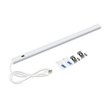 LED осветление за шкафове PIR сензор за движение на ръцете Нощни светлини USB щепсел 30/40/50CM Кухня Спалня Шкаф Нощна лампа