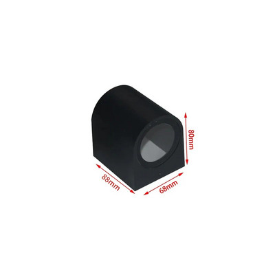 Lampă de perete cu LED în aer liber, impermeabilă în sus în jos, GU10 AC85-265V, iluminat din PVC, decorare pentru grădină, lumini de perete pentru dormitor sufragerie
