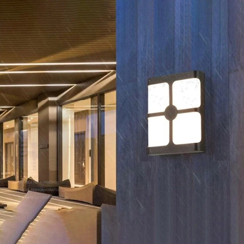 Lauko sieniniai šviestuvai LED vandeniui atsparūs IP65 modernūs lauko sodo balkono šviestuvai kiemo išoriniai sieniniai šviestuvai Šviestuvai AC220V
