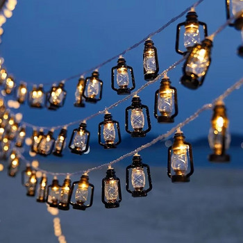 LED ηλιακό φωτιστικό κορδόνι ρετρό λάμπα κηροζίνης Ηλιακά φωτιστικά εξωτερικού χώρου Αδιάβροχο Χριστουγεννιάτικο Διακόσμηση Fairy Garden Garland Party Lamp
