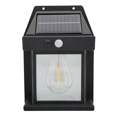 Lampă solară LED Lampă de perete Senzor de mișcare Curte Decorare grădină Impermeabil Lumină solară Energie solară Lumini de curte Iluminat exterior