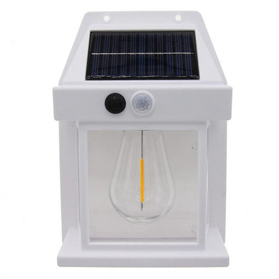 Lampă solară LED Lampă de perete Senzor de mișcare Curte Decorare grădină Impermeabil Lumină solară Energie solară Lumini de curte Iluminat exterior