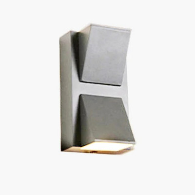 Lampă de perete LED cu design rafinat, cu un singur cap, 5W, IP65 COB, aplice de perete pentru verandă Iluminat peisaj de interior, exterior, AC110 220V