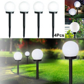 Lumină solară cu bilă rotundă cu LED în aer liber, grădină, curte, curte, teren, gazon, lampă solară IP65, impermeabilă, pentru petrecere, pentru vacanță, pentru decorarea casei.