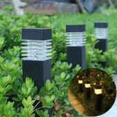 Solar Outdoor LED Lights Διακόσμηση κήπου Αδιάβροχο τοπίο Φωτισμός Pathway Patio Yard Lawn Courtyard Driveway Decorative