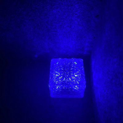 4LED Solar Ground Light Outdoor Ice Cube Garden Light IP65 Waterproof for Lawn Pathway Patio Landscape Backyard Decoration Hot