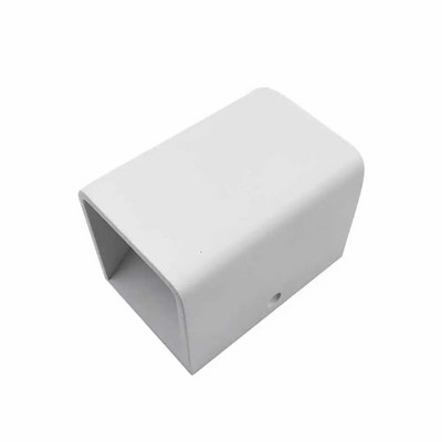 Aplice de perete cu LED-uri pătrate Coridor reglabil Lampă multicoloră sus în jos cu telecomandă în infraroșu Iluminat exterior