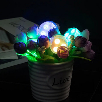 3 LED подводна светлина 16 цвята RGB IP68 Водоустойчива светлина за аксесоари за плувен басейн Външни потопяеми лампи за ваза за езерце