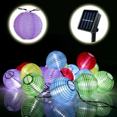 Lumini solare în aer liber LED IP65, impermeabile, retro, kerosen, ghirlandă de Crăciun de epocă, decorare pentru petreceri în grădină, lampă cu zâne