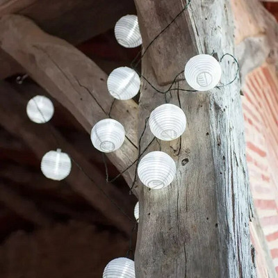 Lumini solare în aer liber LED IP65, impermeabile, retro, kerosen, ghirlandă de Crăciun de epocă, decorare pentru petreceri în grădină, lampă cu zâne