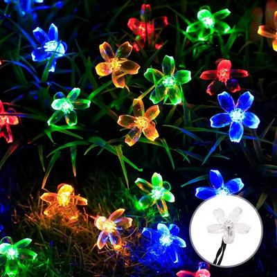Lumini solare în aer liber LED IP65, impermeabile, retro, kerosen, ghirlandă de Crăciun de epocă, decorare pentru petreceri în grădină, lampă cu zâne