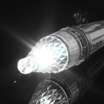 1 buc LED-uri intermitente, mini lumini subacvatice cu picătură adâncă, năluci pentru pește de fundul mării, lampă cu LED, lumini de pește, lumini de pescuit de noapte