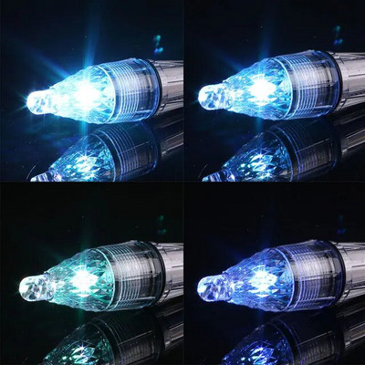 1 buc LED-uri intermitente, mini lumini subacvatice cu picătură adâncă, năluci pentru pește de fundul mării, lampă cu LED, lumini de pește, lumini de pescuit de noapte
