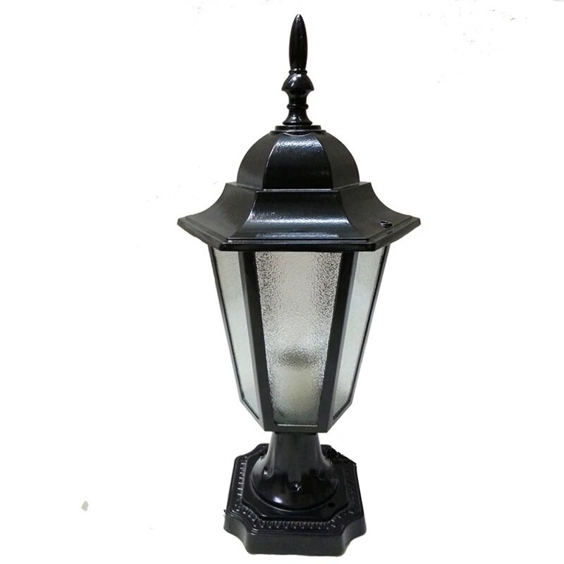 Traditsioonilises stiilis retro sammasvalgustid välistingimustes veekindel valgusti välisvalgusti kogukond rõdu villa elamu murulambid