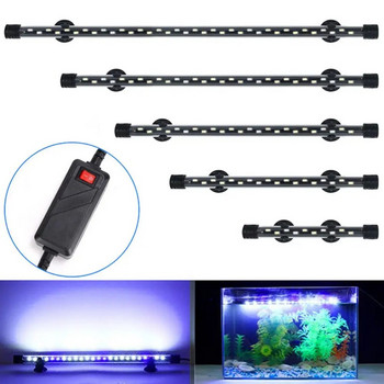 Αδιάβροχα φώτα ενυδρείου Υποβρύχια φώτα Fish tank Light Υποβρύχια RGB Μπλε/Λευκό LED Διακοσμητικό φωτιστικό τοπίου Βύσμα ΕΕ