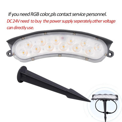 MNWS COB Vonkajšie vodotesné dekoratívne záhradné svetlo pre vilu, rozjasňujúce LED svetlo na stromček