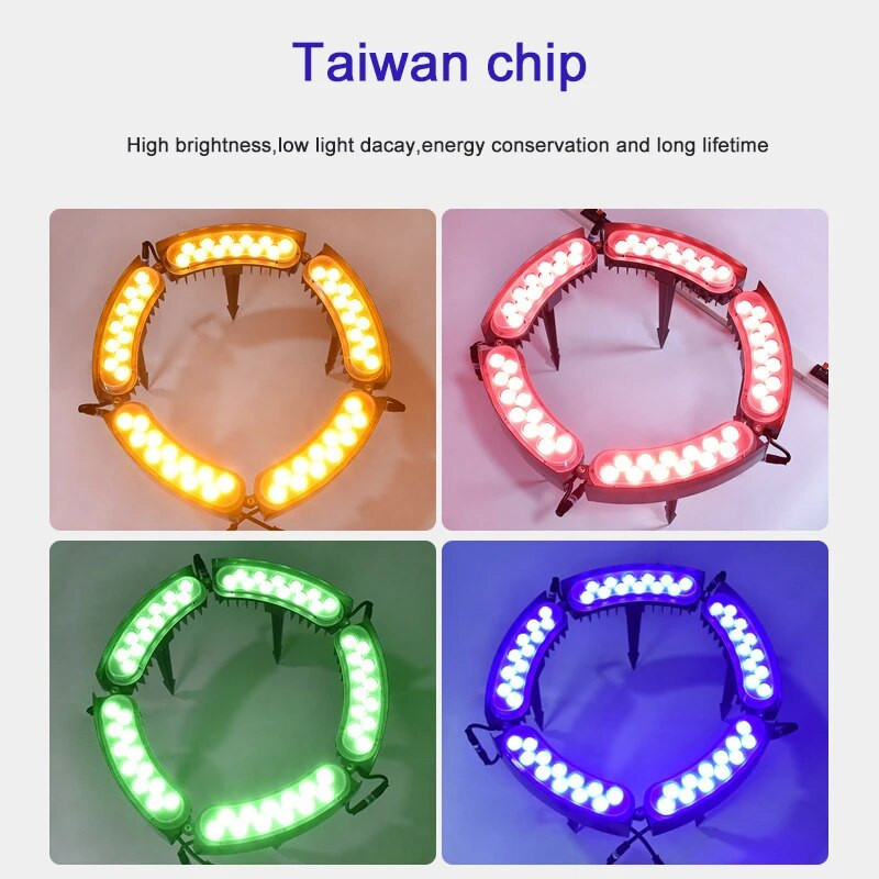 MNWS COB Vonkajšie vodotesné dekoratívne záhradné svetlo pre vilu, rozjasňujúce LED svetlo na stromček