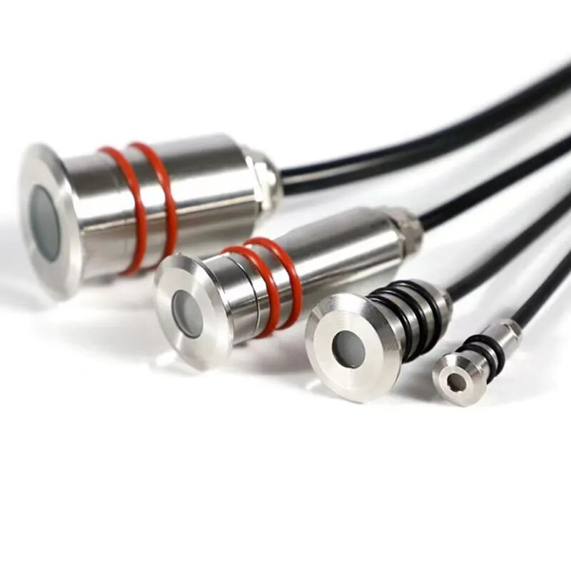 Υποβρύχιο φωτιστικό πισίνας 1W Mini LED IP68 αδιάβροχο από ανοξείδωτο χάλυβα DC12V 24V Stair Pathway Garden Deck Spotlight Underground Light