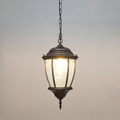 Grădină retro europeană Candelabru rezistent la apă pentru culoar/coridor/balcon Candelabru pentru curte Foișor/Raft pentru viță de vie Lumină suspendată