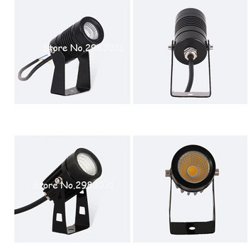 1W 3W 5W Outdoor Garden Landscape Light 220V 110V 12V LED Λαμπτήρας γκαζόν COB Αδιάβροχος φωτισμός Led Light Garden Path Spotlights