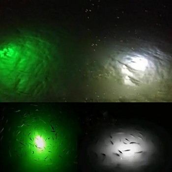 5 бр./компл. LED светлина за стръв за риболов Мини подводна светлина за примамка Светкавица Лампа за стръв за риболов Диамантена форма Дълбоко падаща примамка, привличаща риба