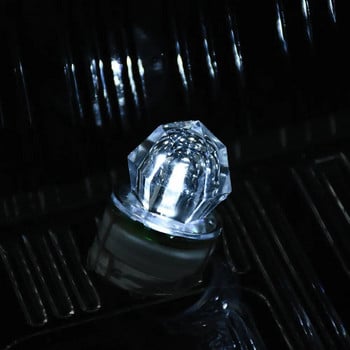 10X ABS Αδιάβροχο LED Mini ABS Φωτιστικό δόλωμα ψαρέματος Καλαμάρι βαθειάς σταγόνας Υποβρύχιο λαμπάκι δελεασμού ψαριών Λευκό πράσινο πολύχρωμο φως