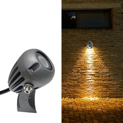 5W 12W LED prožektorius, skirtas lauko sieninei statybai, parduotuvei namo 220V šiltai šaltai baltai RGB nuotoliniu būdu „Bluetooth“ vandeniui atsparūs IP66 taškiniai šviestuvai