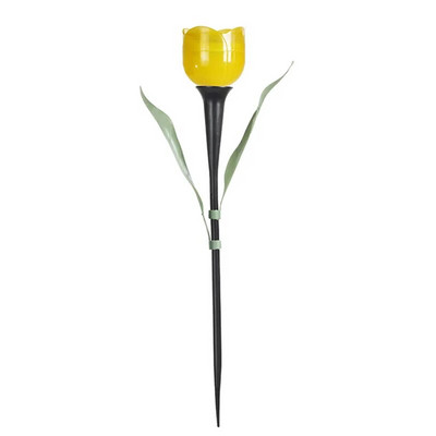 Lauko LED saulės šviesos tulpių gėlių lempa vandeniui atspari sodo vejos lemputė stovi kiemo lauko vakarėlio dekoravimui