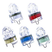 Mini momeală de pescuit colorată, cu LED, picătură adâncă, subacvatică, pescuit cu diamant, momeală de pescuit, calamar, momeală luminoasă pentru atragerea peștilor