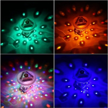 Φωτιστικό LED πλωτής πισίνας Υποβρύχια φώτα ντίσκο Αδιάβροχη υποβρύχια λάμπα RGB για πάρτι μωρού για ντεκόρ εξωτερικής λιμνούλας