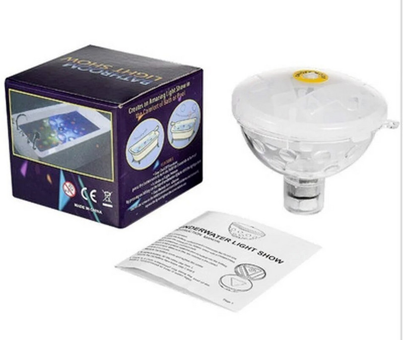 LED peldošs peldbaseina apgaismojums zemūdens disko gaismas ūdensnecaurlaidīgs RGB iegremdējamais lukturis bērnu vannas ballītei āra dīķa dekorēšanai