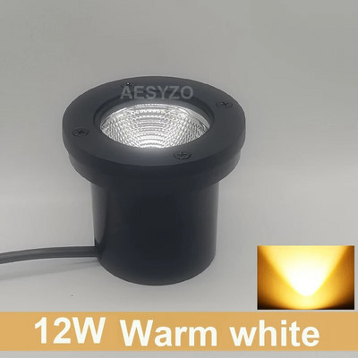 RGB Ζεστός λευκός φωτισμός τοπίου 10W LED Buried Light Αδιάβροχο υπόγειο φωτιστικό εξωτερικού χώρου κήπου Pathpay Tree Stairs Deck Light