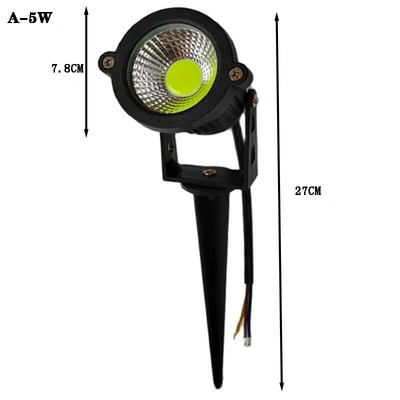 Lumini de Crăciun în aer liber IP65 Acasă Grădină Decorare gazon Spot Lumină 5W10W Impermeabil Lampă de podea cu priză AC110V220V12V