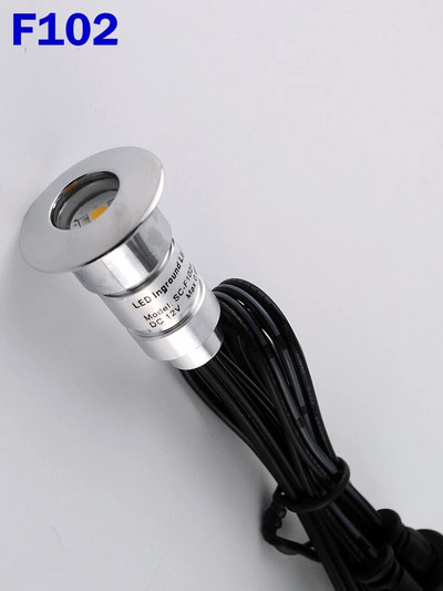 Lumină cu LED pentru podea pentru scară, iluminare subterană impermeabilă IP67, lampă LED de joasă tensiune de 12 V pentru exterior pentru pavaj pentru terasă