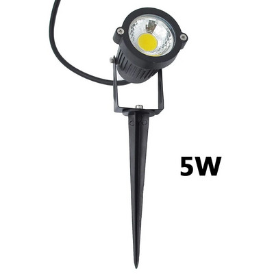 9 W LED āra apgaismojums dārzam AC85-265 V dārza ainavas gaisma 12 V dārza gaisma ceļa ainavai ūdensnecaurlaidīga vieta