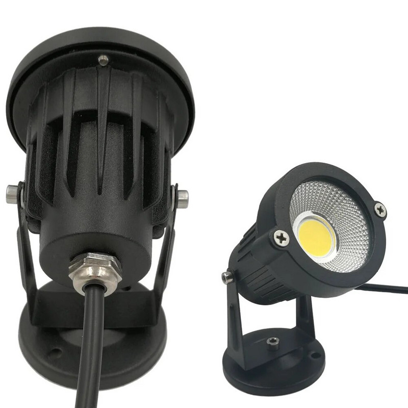 9 W LED āra apgaismojums dārzam AC85-265 V dārza ainavas gaisma 12 V dārza gaisma ceļa ainavai ūdensnecaurlaidīga vieta