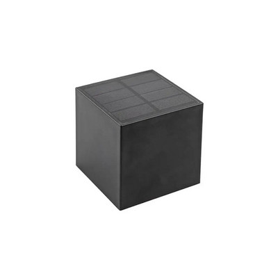 Lampă solară cu LED, lampă de perete pătrată de grădină, senzor de lumină solară IP65, impermeabilă, pentru curte, balcon, stâlp, lămpi decorative
