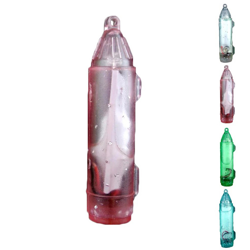 Mini žvejybos lemputė, nešiojama LED povandeninė žuvų jaukų lempa „pasidaryk pats“ kalmarų žvejybos masalas lauke