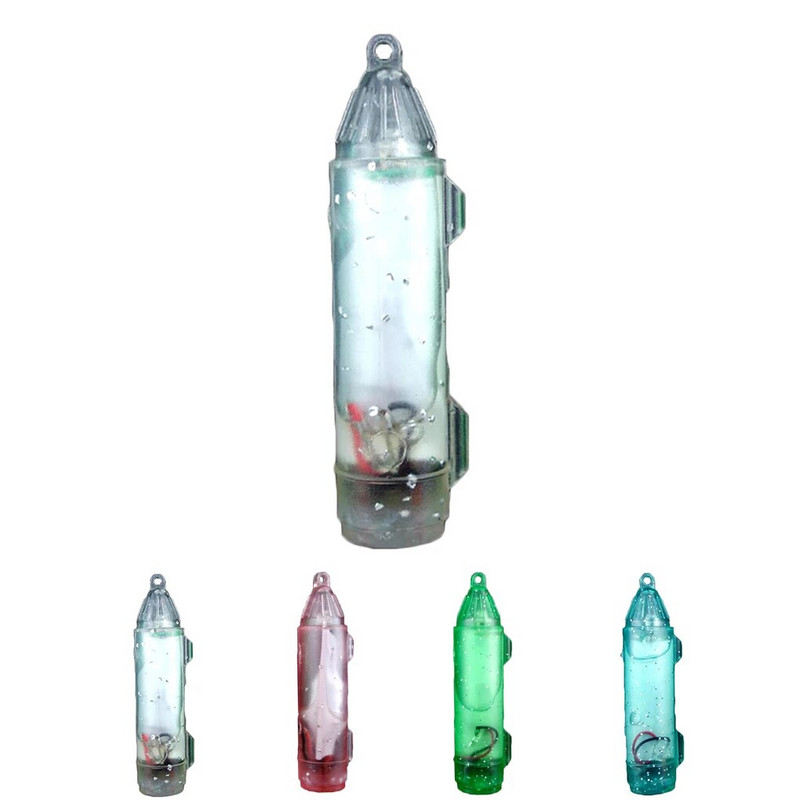 Mini žvejybos lemputė, nešiojama LED povandeninė žuvų jaukų lempa „pasidaryk pats“ kalmarų žvejybos masalas lauke