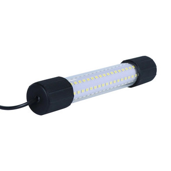 LED светлина за риболов 13W DC12V IP68 Зелена светлина за подводен риболов Потопяема нощна светлина, привличаща светлина за калмари и крил