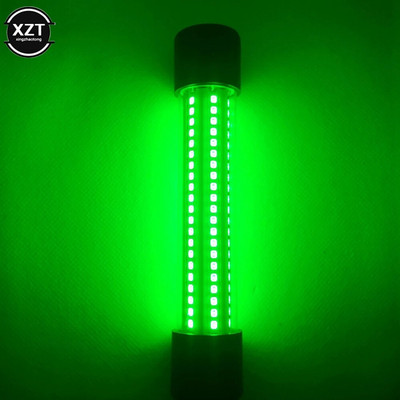 Lumină de pescuit cu LED 13W DC12V IP68 Lumină de pescuit subacvatică verde Lumină de noapte submersibilă care atrage lumina de calmar și krill