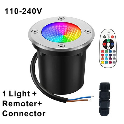Livrare gratuită 10W Spike lumini pentru peisaj RGB în aer liber + lampă LED COB impermeabilă pentru iluminat de grădină