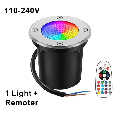 Livrare gratuită 10W Spike lumini pentru peisaj RGB în aer liber + lampă LED COB impermeabilă pentru iluminat de grădină