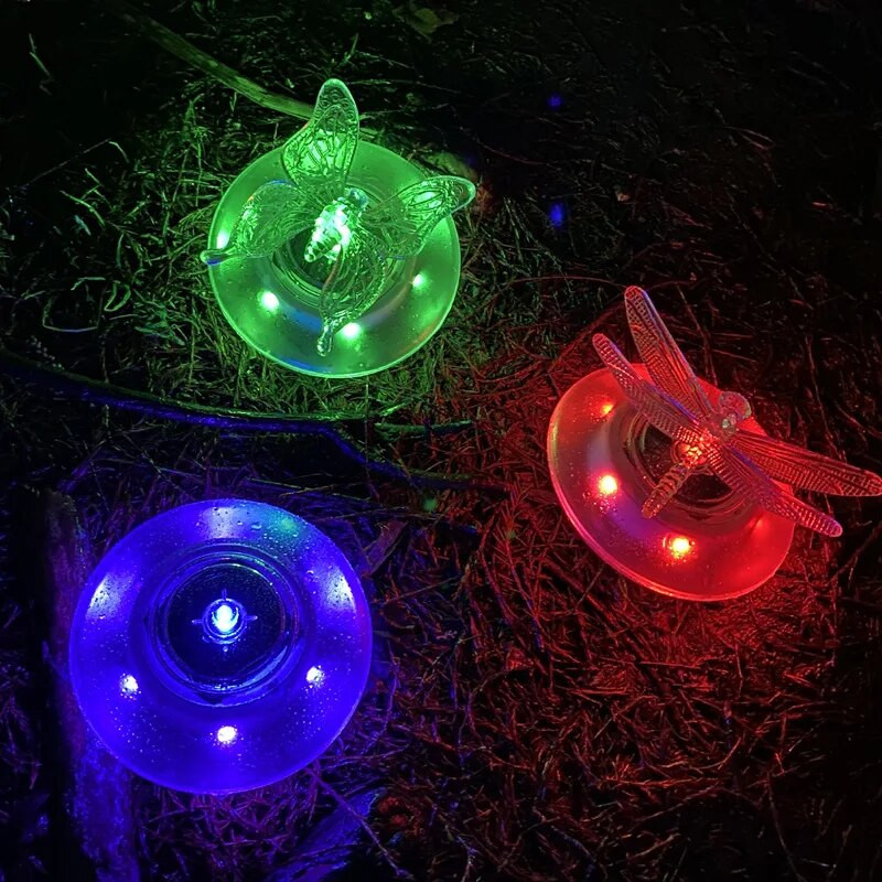 Ηλιακό νερό Πλωτά Φώτα Εξωτερική Βίλα Πισίνα Φώτα LED Φωτιστικό Νερού Λαμπτήρα Νερού Λίμνη Κήπου Φώτα Νυχτερινής Πισίνας Φωτιστικό γκαζόν