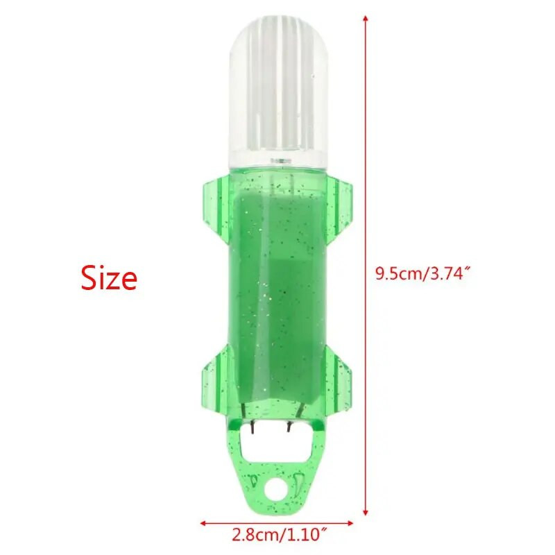 Jauns Mini Drop zemūdens zibspuldzes ēsmas dziļas zivju piesaistes indikators Lure LED makšķerēšanas gaisma 4 krāsu ūdensizturīgs