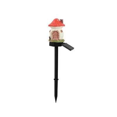 Lumină solară de grădină Decor exterior Bufniță din rășină Lumină LED solară cu țăruș Animal Lumină impermeabilă pentru decorarea gardului cu flori