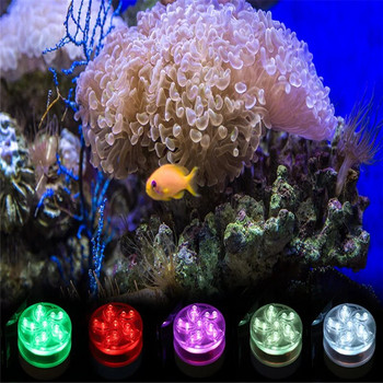 Ново дистанционно управление LED светлина за аквариум цвят RGB мигаща LED светлина за аквариум безжично дистанционно управление за басейн за гмуркане
